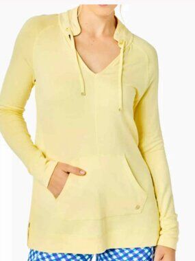 NWT Lilly Pulitzer Cassi Popover - Butter Yellow - M